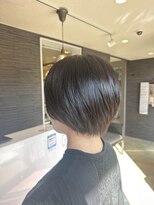 アイシー ヘアーメイク(ic hair make) 縮毛矯正後の丸みショート