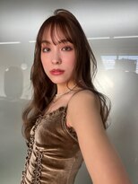 ボタン ハカタ(VOTAN hakata)&nbsp;【前田七音】レイヤーカット/オリーブベージュ