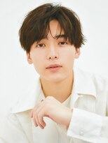 ディッセンバー 伊勢崎(December)&nbsp;メンズ/ブルーブラック/フェザーパーマ/ニュアンスパーマ/