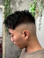 アポロ 横浜駅店(apollo) MEN’S HAIR/サーフカール/刈り上げセンターパート/ブリーチ