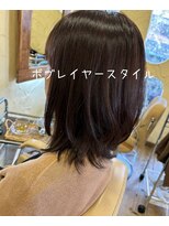 ヘアーサロン ビンブンバン(hair salon bim bum bam)&nbsp;ボブレイヤースタイル