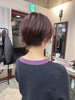 ルックアット(Look at)&nbsp;【Look at】レイヤーボブ似合わせカット着物ヘアダークアッシュ