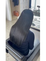 アジールヘア 東上野店(agir hair)&nbsp;縮毛矯正で叶う艶ナチュラルロングストレート 上野/上野縮毛矯正
