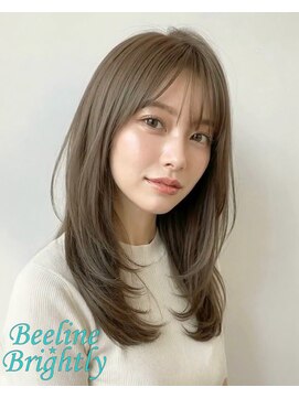 ビーラインブライトリー(Beeline★Brightly) レイヤーカット×ブリーチなしダブルカラー