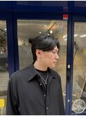 骨格矯正爽やかメンズショートカット/刈り上げ/マイクロバブル