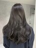 【指名なし予約限定】カット+艶感カラー+選べるクイックTr ¥18300→