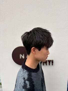 エヌアンドエーコンティ(N&A CONTi) 束感マッシュウルフ×ナチュラルニュアンスパーマ