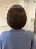 栄　髪質改善　　美髪　艶髪　丸みボブ