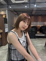アンアミ キチジョウジ(Un ami Kichijoji)&nbsp;春夏ベージュボブ　○堀越太真樹　縮毛矯正