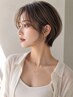 【久保田指名限定】白髪ぼかしハイライト+透明感カラー+匠のカット+Aujua TR