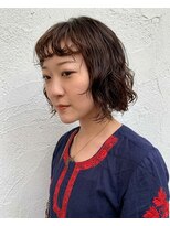 ファヴォリ(favori)&nbsp;【favori  自由ケ丘】前髪パーマ×ウェーブボブ