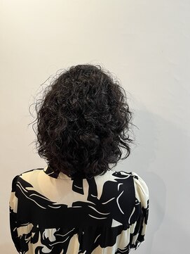 ピュアソウル(Pure Soul) 脱縮毛矯正　くせ毛を活かすロングボブ
