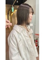 ニキ(niki)&nbsp;ボブ/切りっぱなしボブ/外ハネボブ/ヘイリーボブ/大人/TOKIO