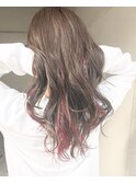 【Marl】チェリーピンクのインナーカラー♪