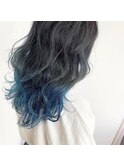 ブルーグラデーション
