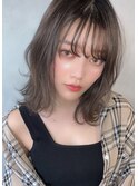 大人可愛いラフカールショコラベージュ