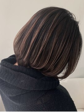 アッシュ 立川店(Ash) ミルクティーハイライト×バレイヤージュ（立川/立川駅/立川南）