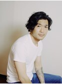 ニュアンスパーマ×外ハネショート