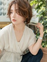 カバーヘア ブリス 川口(COVER HAIR bliss)&nbsp;MIXパーマで作るくせ毛風リラックスショートa川口20代30代40代