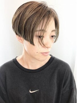 モリオフロムロンドン 原宿本店(morio from London) 【morio 原宿】横顔美人　ハンサム　ショート
