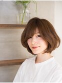 小顔丸みショート☆