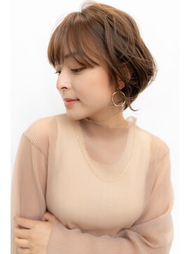 オースティン 錦糸町(AUSTIN) 前髪かき上げイメチェンイヤリングカラーラベンダーカラーくびれ