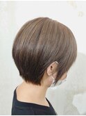 クールショート/赤味の少ないヘアカラー