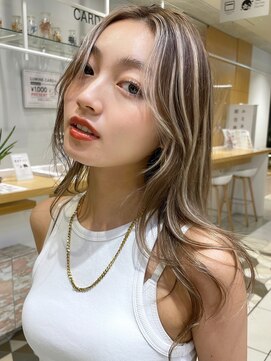 シアラ(ciala) レイヤーロング×ラインハイライト×清澄白河ciala 阿藤俊也