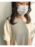 フェイスフレーミング×韓国風ヘア