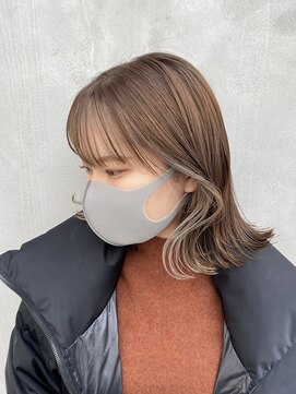 エミュー(Emu) くびれ巻きで、'みせるインナーカラー'