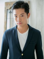 トニーアンドガイメン ホテル京阪仙台店(TONI&GUY MEN)&nbsp;七三オールバックでワイルドツーブロックc