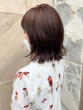 イチゴイチ(151e) 【151e_戸塚】*くびれミディボブ+ショコラブラウン*