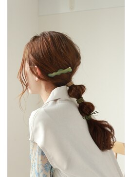 エクリ シセイドウ 麻布十番店(equri×SHISEIDO) 【麻布十番】簡単ヘアアレンジ♪