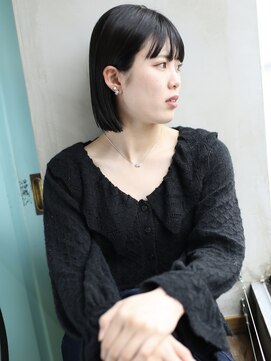 バース(BIRTH) 天神【BIRTH】ダークアッシュ×耳掛けモードボブ 6