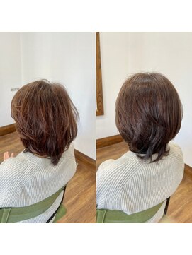 デュアル(dual) 50代／悩み解決☆ミディアムヘア　静岡市／葵区