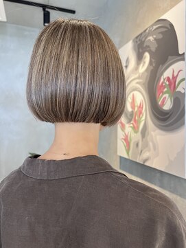 ブルックス ハイライト/ショート/ショートボブ/ボブ/大人ショート/30代/40代