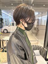 サンド 大阪梅田(sand)&nbsp;ショートカット/ショートボブ/デザインカラー/グレージュカラー