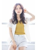 抜け感カーリー/シルキーベージュ/マロンベージュ/20代30代40代