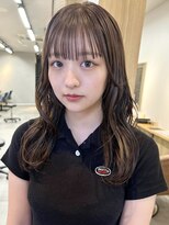 サンド 表参道(sand)&nbsp;表参道ブリーチインナーカラーくびれ巻き