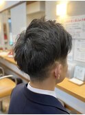 卒業式メンズヘアセット