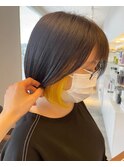 【SORECA/ソレカ】ボブスタイル × インナーカラー