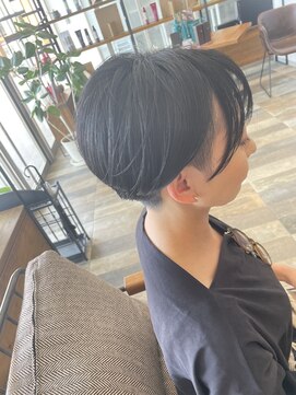ノート ヘアーサロン(NOTE HAIR SALON) メンズライク×刈上げショートボブ