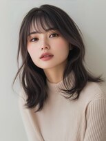 アルトリスト(Altruist Aging×HAIR&SPA)&nbsp;★ダークアッシュ大人ガーリーボブ着物ミディアムレイヤーカット