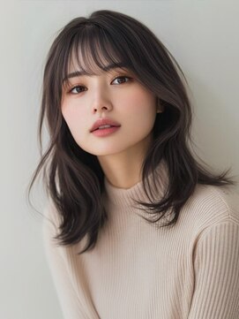 アルトリスト(Altruist Aging×HAIR&SPA) ★ダークアッシュ大人ガーリーボブ着物ミディアムレイヤーカット