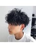 メンズカットツイストスパイラルパーマ￥12100
