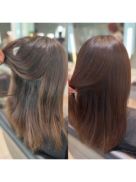 シェリ(Cheri) 酸性ストレートでサラツヤヘアに！