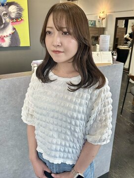 アルコイリスバイドールヘアー(ARCOIRIS by Dollhair) オリーブアッシュベージュグレージュレイヤー韓国髪質改善都島