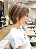 みねスタイル♪ 似合わせ ショート ボブ 30代 40代 小顔 新宿