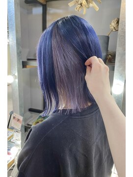 ザ ラボ アングゥ(The Labo ungu) アンブレラカラー／切りっぱなしボブ