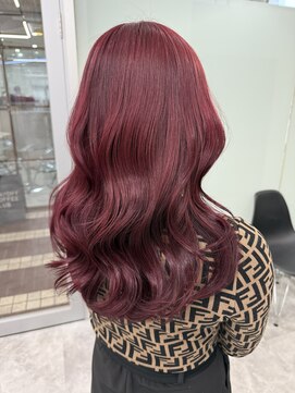 イーラ(era) RENYA☆ボルドーカラー レイヤーカット